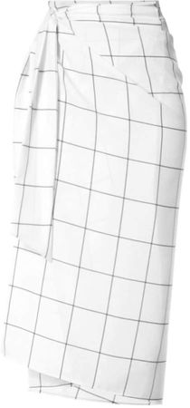Meem Label Marlo Grid Skirt