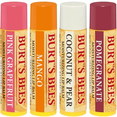 Burt's Bees Lip Balm - Superfruit - 4ct : Target