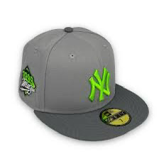 lime green new era hat
