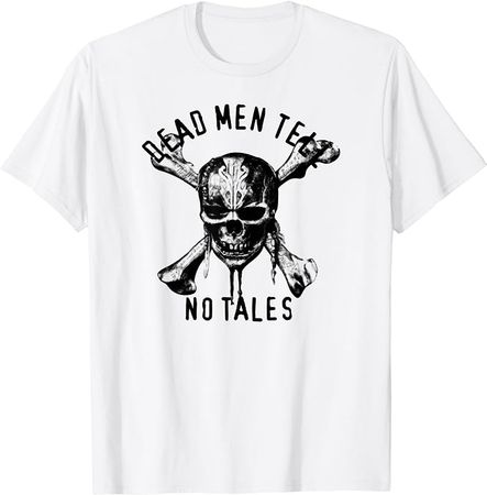 Amazon.com: Disney Pirates of the Caribbean Skull Tales T-Shirt : Clothing, Shoes & Jewelry