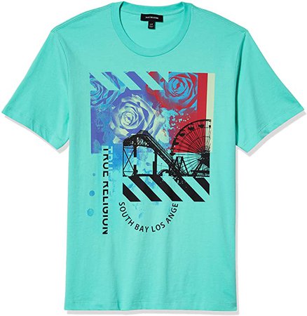 Amazon.com: True Religion Ferris - Camiseta de manga corta para hombre: Clothing