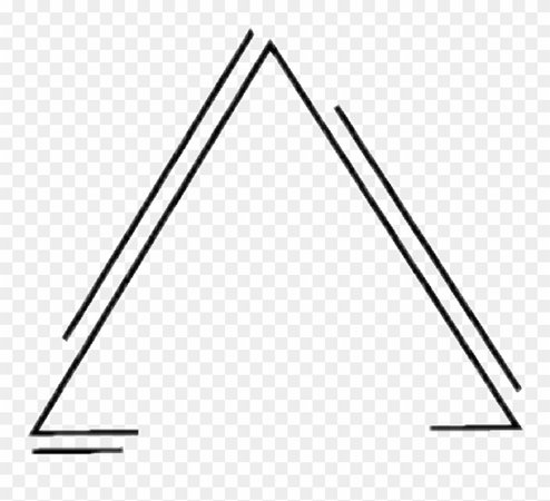 arrow aesthetic png triangle
