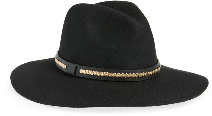 Long Brim Fedora Hat