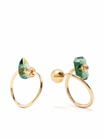 Swarovski Numina crystal-embellished earrings - FARFETCH