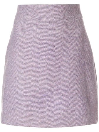Bambah diagonal stripe Serena mini skirt $420 - Buy AW19 Online - Fast Global Delivery, Price