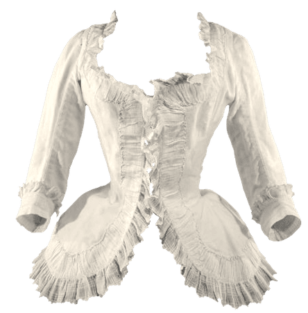 antique vintage corset blouse png