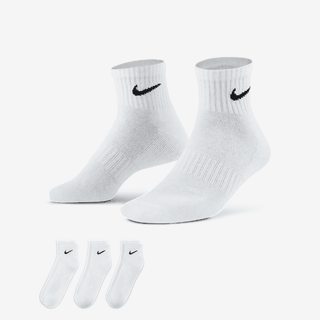 Nike Everyday Cushioned Training Crew Socks (3 Pairs). Nike GB