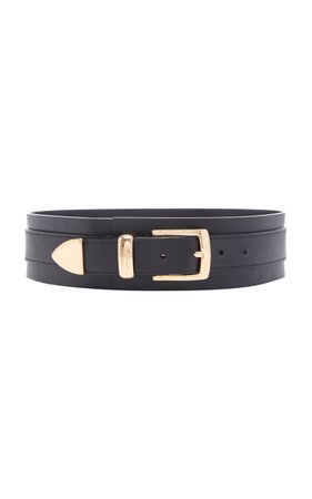 Wide Leather Waist Belt by Brandon Maxwell | Moda Operandi
