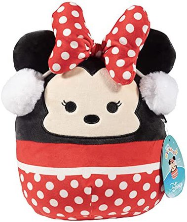 Amazon.com: Squishmallow 8" Disney Minnie Mouse - Official Kellytoy - Cute and Soft Winter Plush Stuffed Animal Toy - Great Gift for Kids : Toys & Games