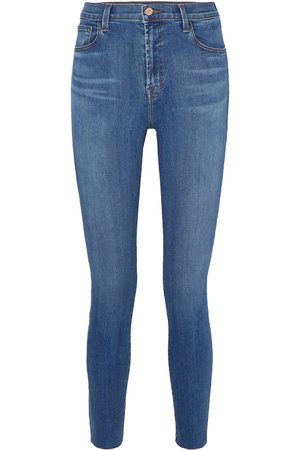J Brand | Leenah high-rise skinny jeans | NET-A-PORTER.COM
