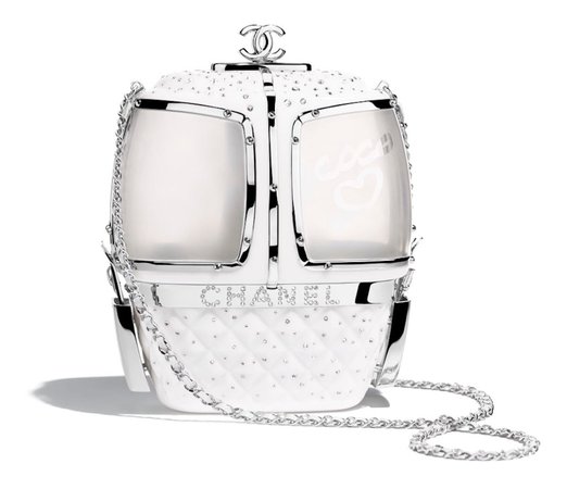 Chanel White Gondola Bag