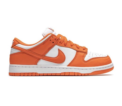Nike orange dunk