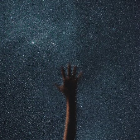 hand reach stars