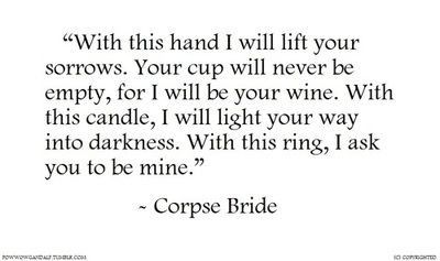 Corpse Bride Vows