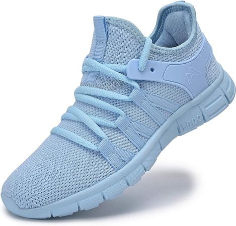 Amazon.com | AOE Womens Walking Running Shoes Ultra Lightweight Breathable Mesh Tennis Shoes Non Slip Athletic Workout Gym Sneakers 7women / 6men | Walking