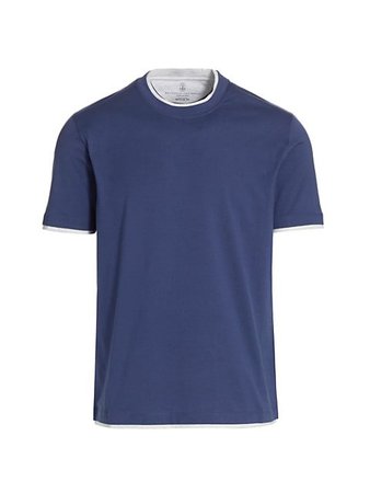 Brunello Cucinelli Layer T-Shirt | SaksFifthAvenue