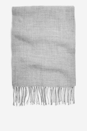 Topshop grey supersoft scarf