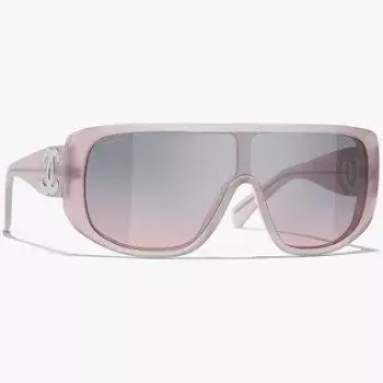 pink chanel 5495 shield sunglasses - Google Search