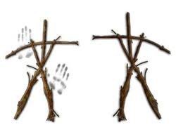 blair witch project hanging sticks - Google Search