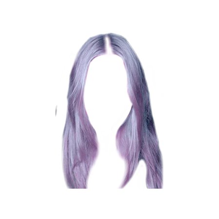 purple silver hair