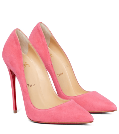 CHRISTIAN LOUBOUTIN Kate 120 suede pumps