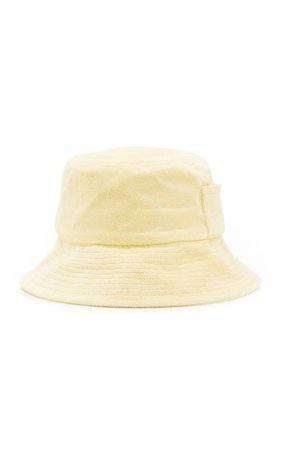 Wave Cotton Terry Bucket Hat By Lack Of Color | Moda Operandi