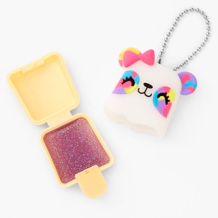 Pucker Pops® Rainbow Panda Lip Gloss - Grape | Claire's US