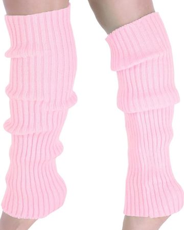 pink legwarmers