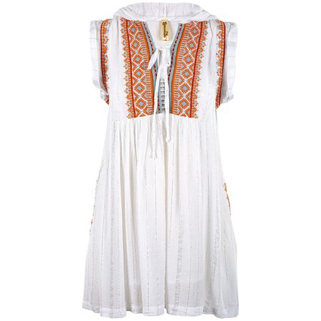 Embroidered Bohemian Tunic Dress | The Animal Rescue Site