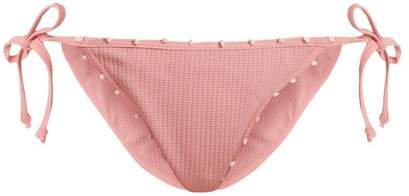 St Tropez Tie Side Bikini Briefs - Womens - Pink