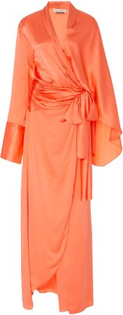 Hellessy Daya Assymetric Silk Wrap dress Size: 2