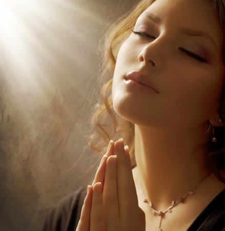 beautiful woman praying - Google Search