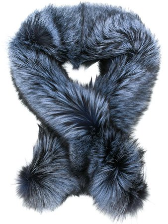 Cara Mila fox fur Duchess scarf