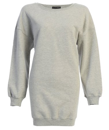 Grey Leda Oversized Sweatshirt