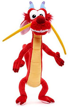 Amazon.com: Official Disney Mulan - Mushu 40cm Soft Plush Toy: Toys & Games