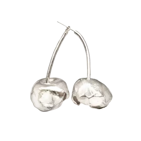 CEREZAS - Handmade silver earrings | Simuero