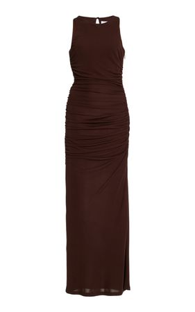 Ruched Jersey Maxi Dress By Carolina Herrera | Moda Operandi