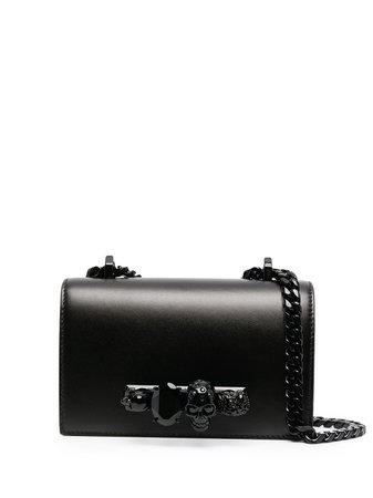 Alexander McQueen mini jewelled satchel