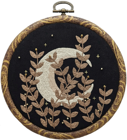 @lefabularium witch cottagecore hand embroidery