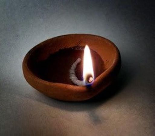 Clay Oil Lamp 6 pcs | Etsy