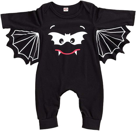 Amazon.com: Baby Girl Boy Halloween Jumpsuit Long Sleeve Pumpkin Skeleton Romper Onesie My 1st Halloween Outfits Pajamas Clothes: Clothing, Shoes & Jewelry