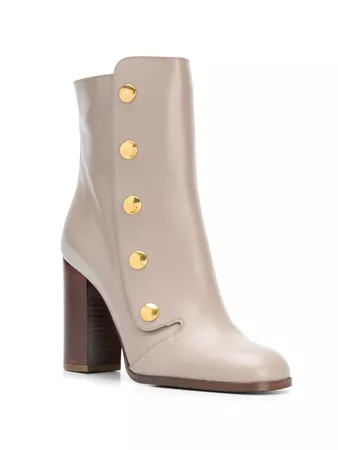 MULBERRY snap button ankle boots