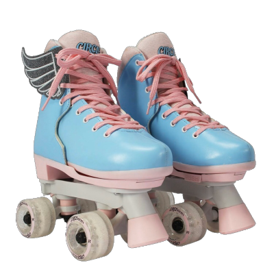 cias pngs // trans colors roller skates