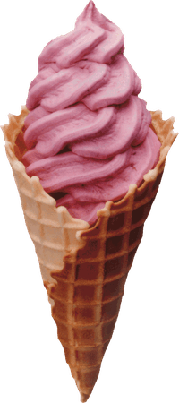 ice cream pink