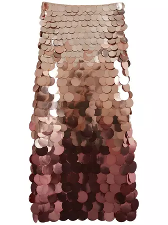 Simkhai Elvira Sequin Midi Skirt