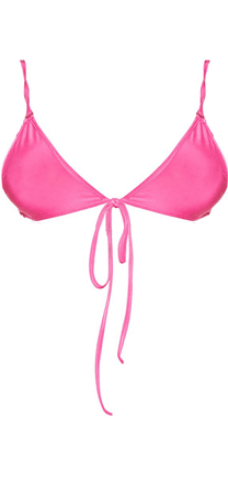 hot pink swim bikini top png