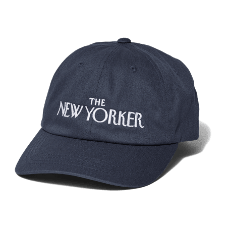 The Sporting Scene Ball Cap in Navy – The New Yorker Merch