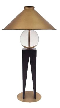 mod gold table lamp