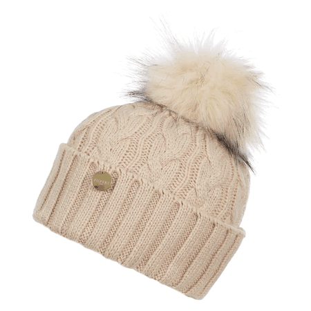 Baby unisex winter brown hat