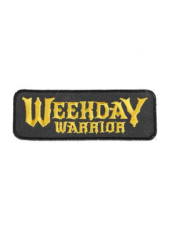 Son Of Zorn Weekday Warrior Iron-On Patch